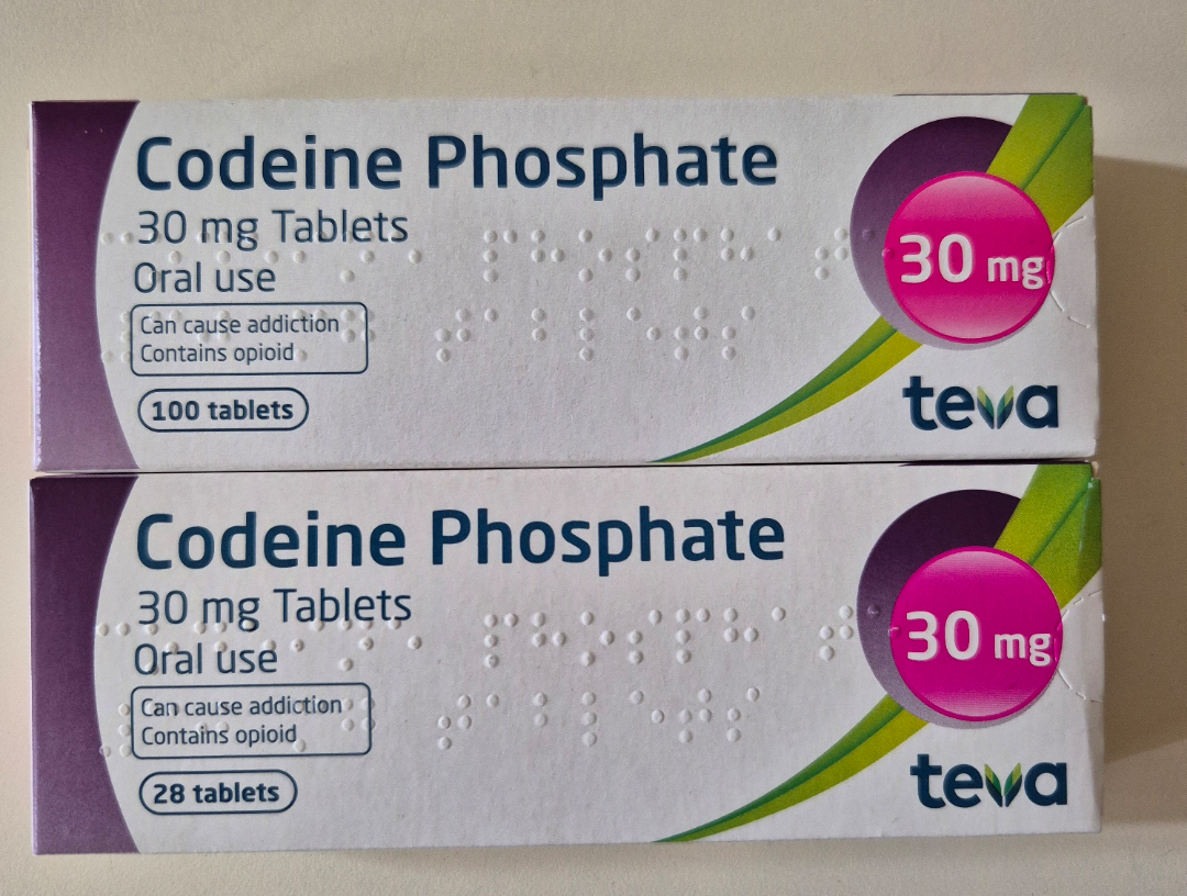 Codeine Phosphate 30mg Tablets Online 120 pills